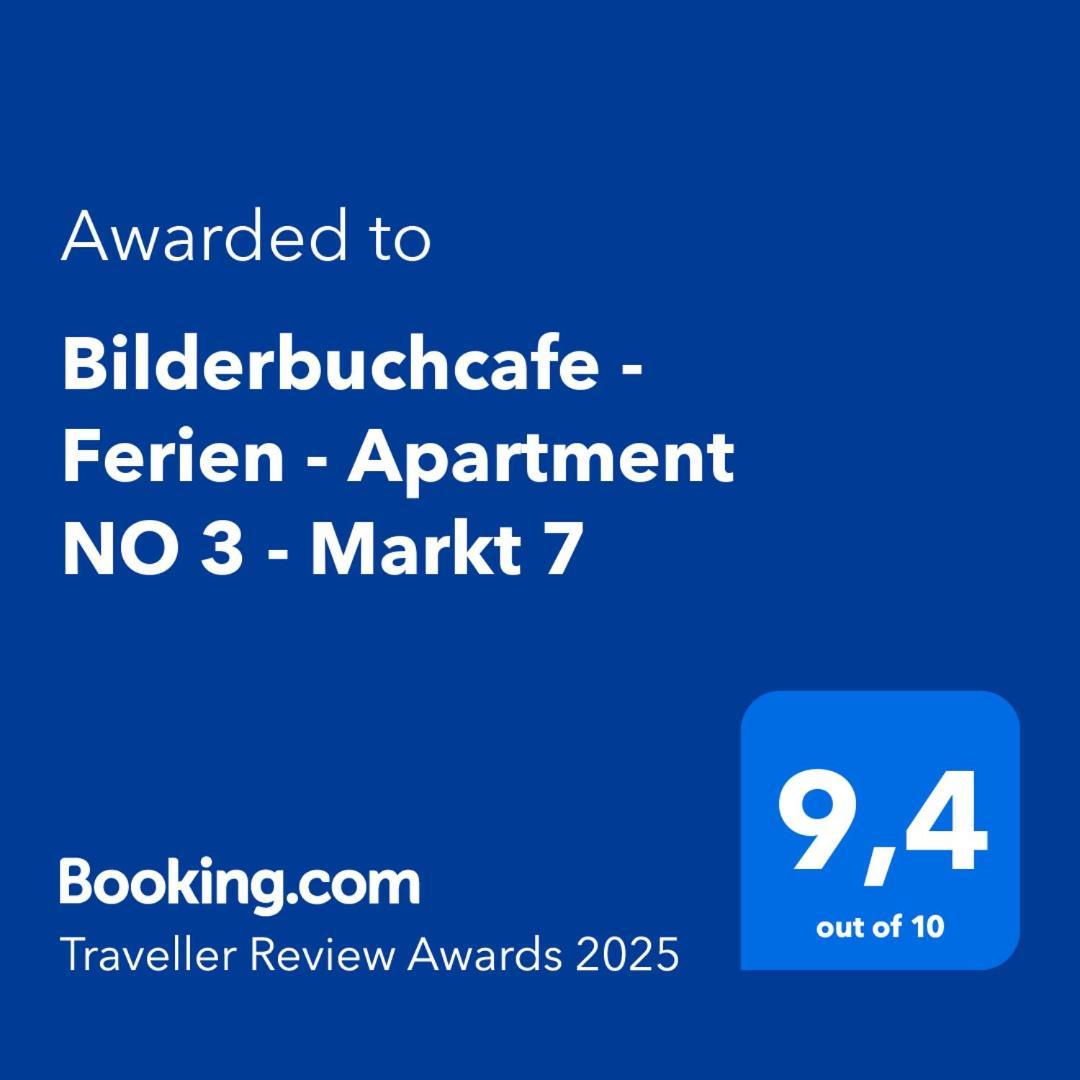 Das Bilderbuchcafe - Ferien - Apartment No 3 - Markt 7 Хафельберг Экстерьер фото